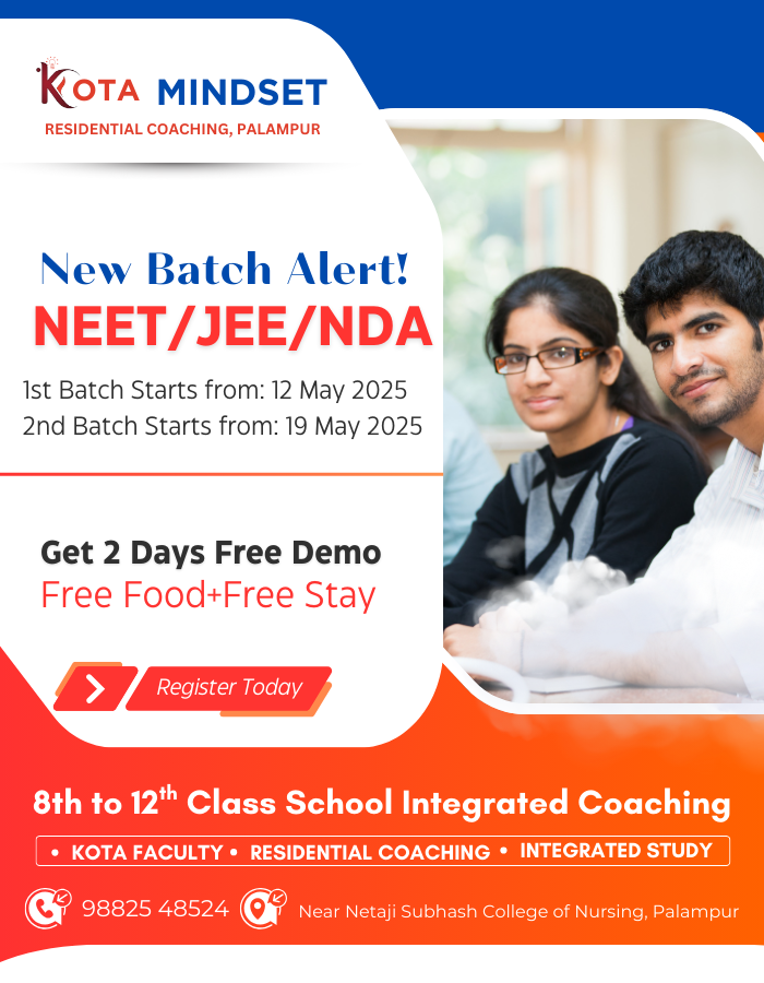 Kota Mindset Residential Coaching Point Palampur.